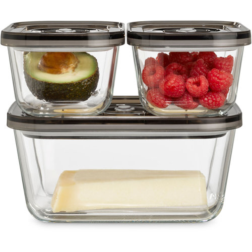 Caso Design One Touch Cordless Vacuum Sealer with 3Piece Food Vacuum